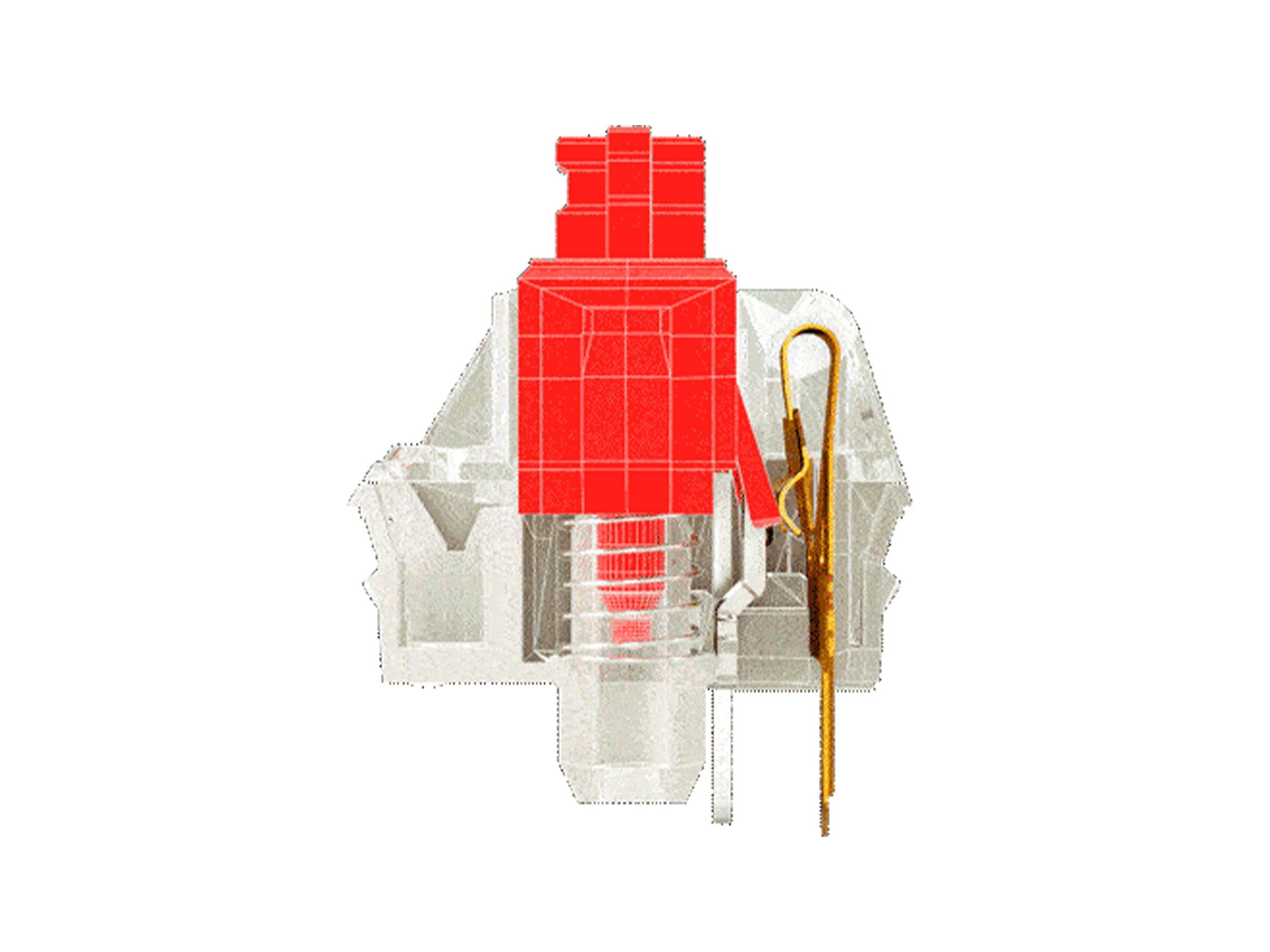 2, 60% Wired/Wireless Mechanical Keyboard (Kailh Box Brown Switch/White Case) - Full Keys Programmable - True RGB Backlit - Tap Arrow Keys - Double Shot PBT Keycaps - NKRO - 1900mAh Battery