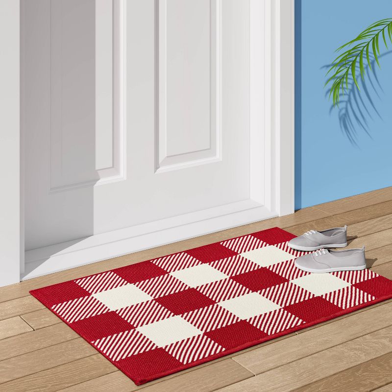 18.5" 2pk Resort Stripe Throw Pillows Blue - Pillow Perfect