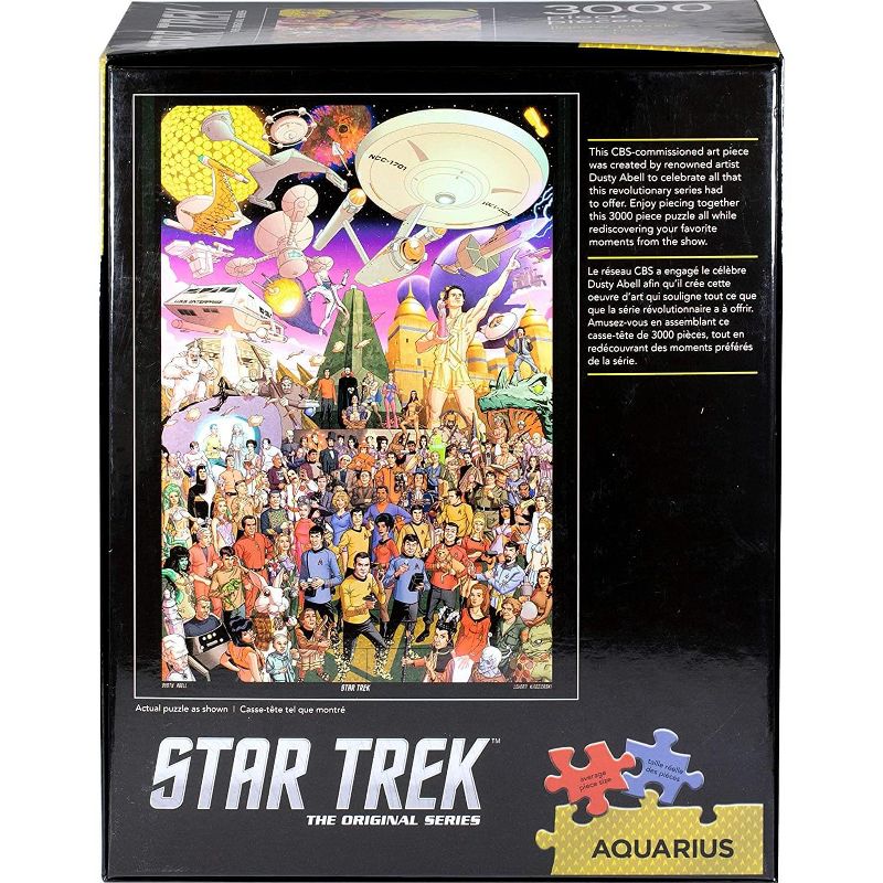 NMR Distribution Star Trek 50th Anniversary 3000 Piece Jigsaw Puzzle