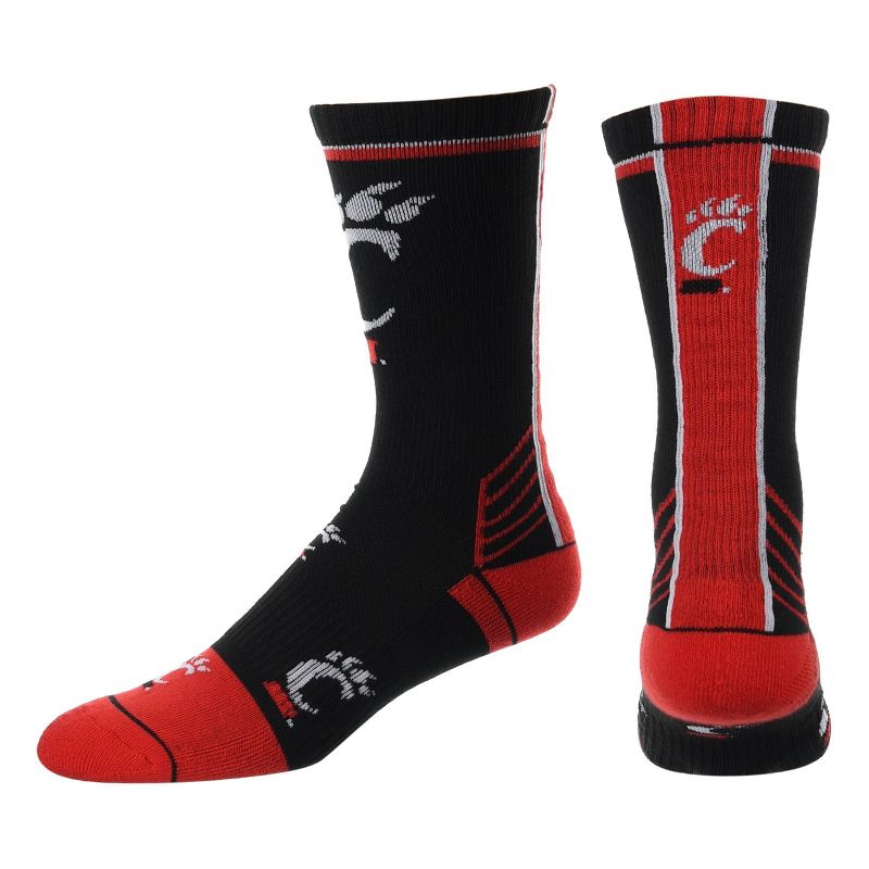 NCAA Cincinnati Bearcats Tailgate Crew Socks 10-13