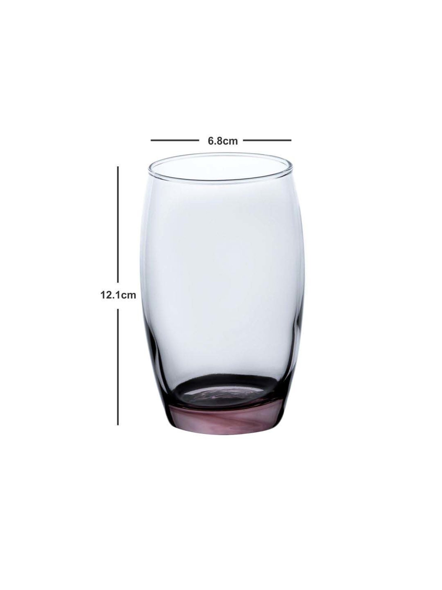 Luminarc Transparent Glass Tumbler (0.35 L) - Set of 6