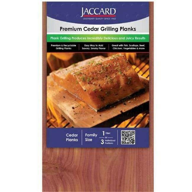 Jaccard 201408 Premium Cedar Grilling Planks - Large 2 Pack