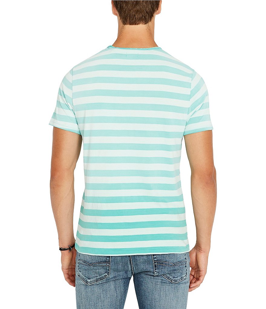 Buffalo David Bitton Kabulk Striped Short-Sleeve T-Shirt