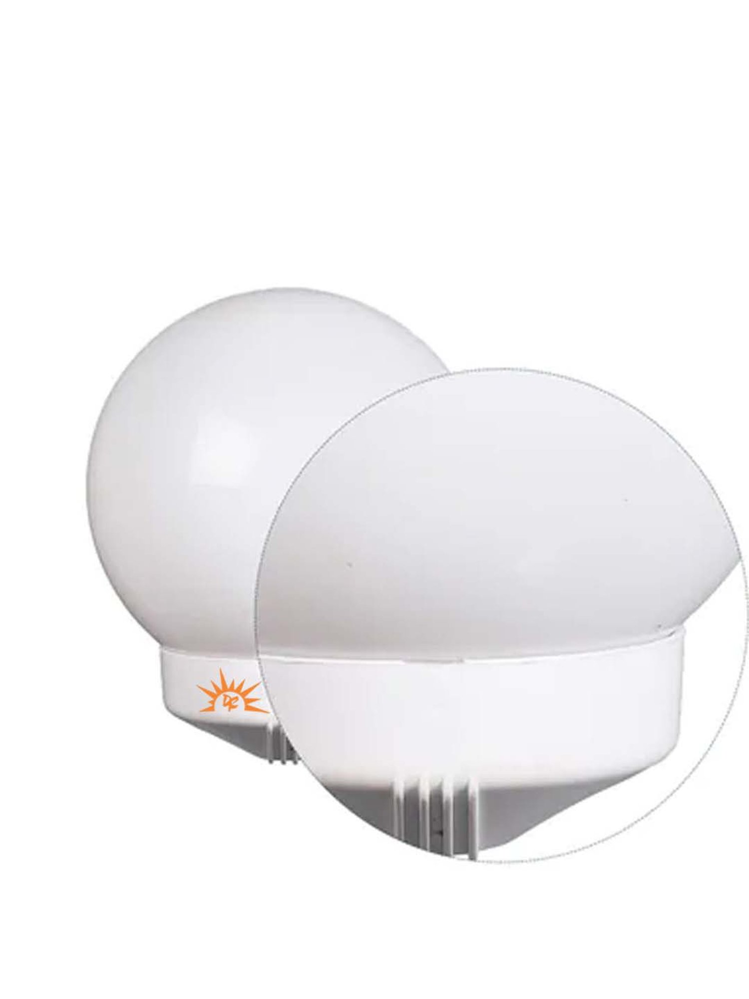 DecorativeRay White Iron Wall Light - Set of 1