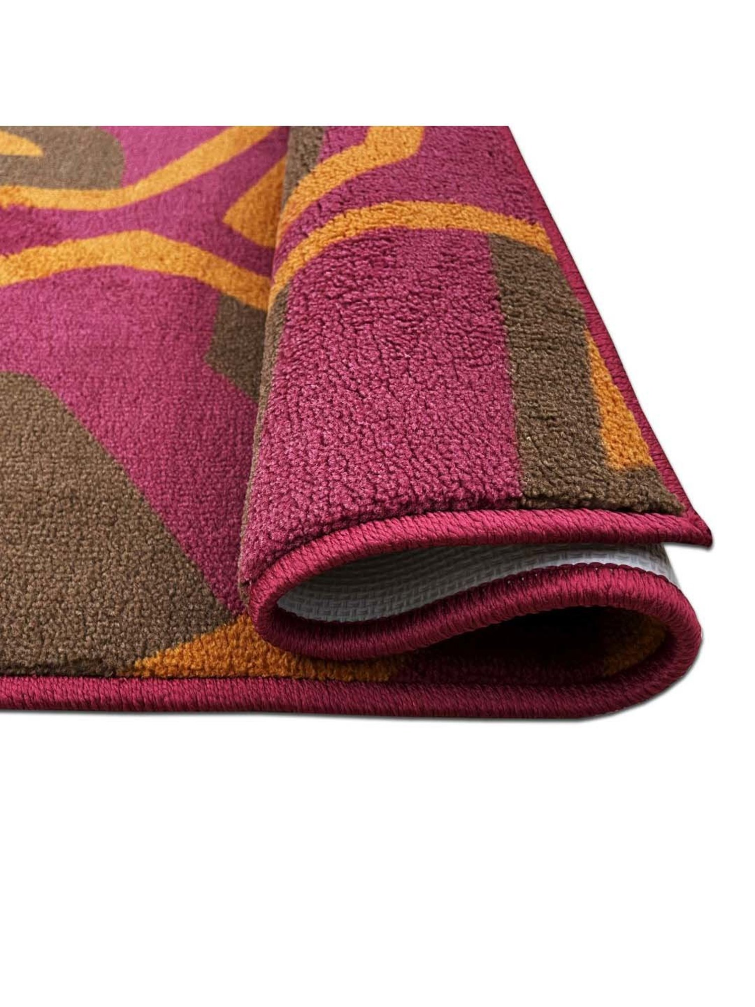 Welspun ETHAN Maroon Polyester 1321 GSM Small Foot Mat