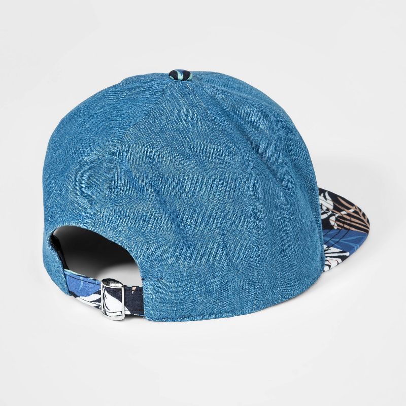 Boys' NASA Flat Brim Baseball Hat - Black