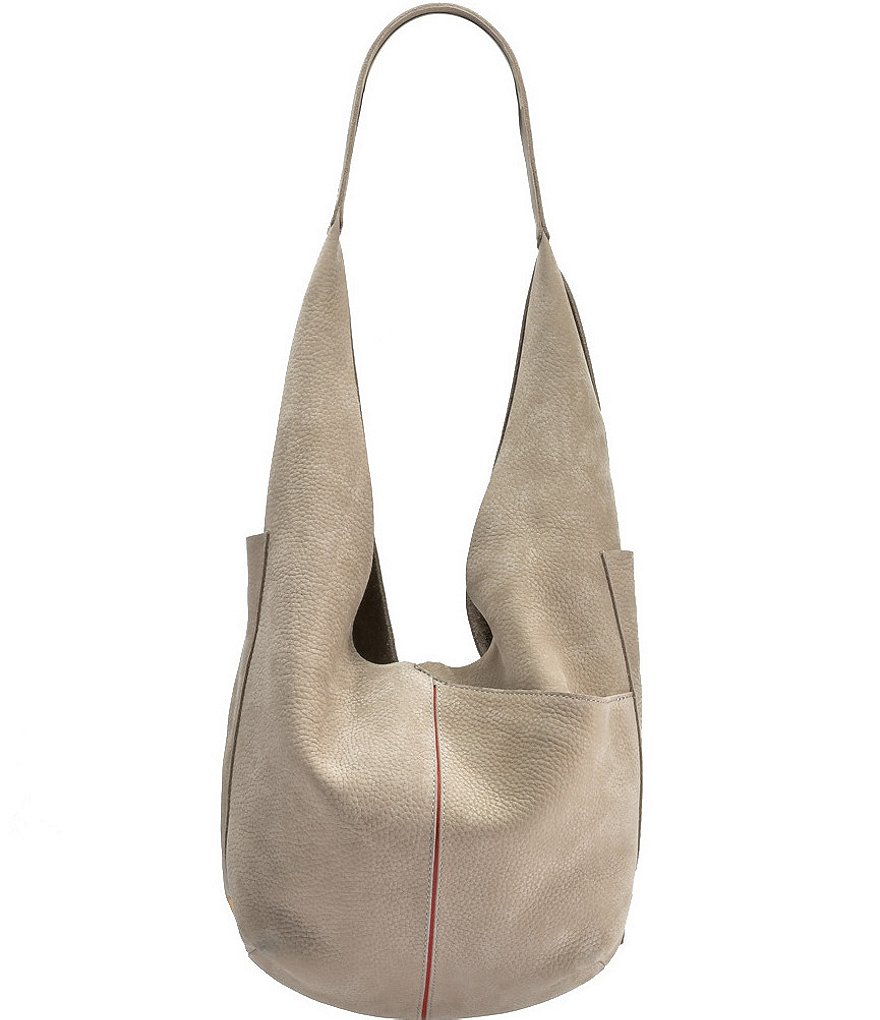 Hammitt Tom Snap Studded Leather Hobo Bag