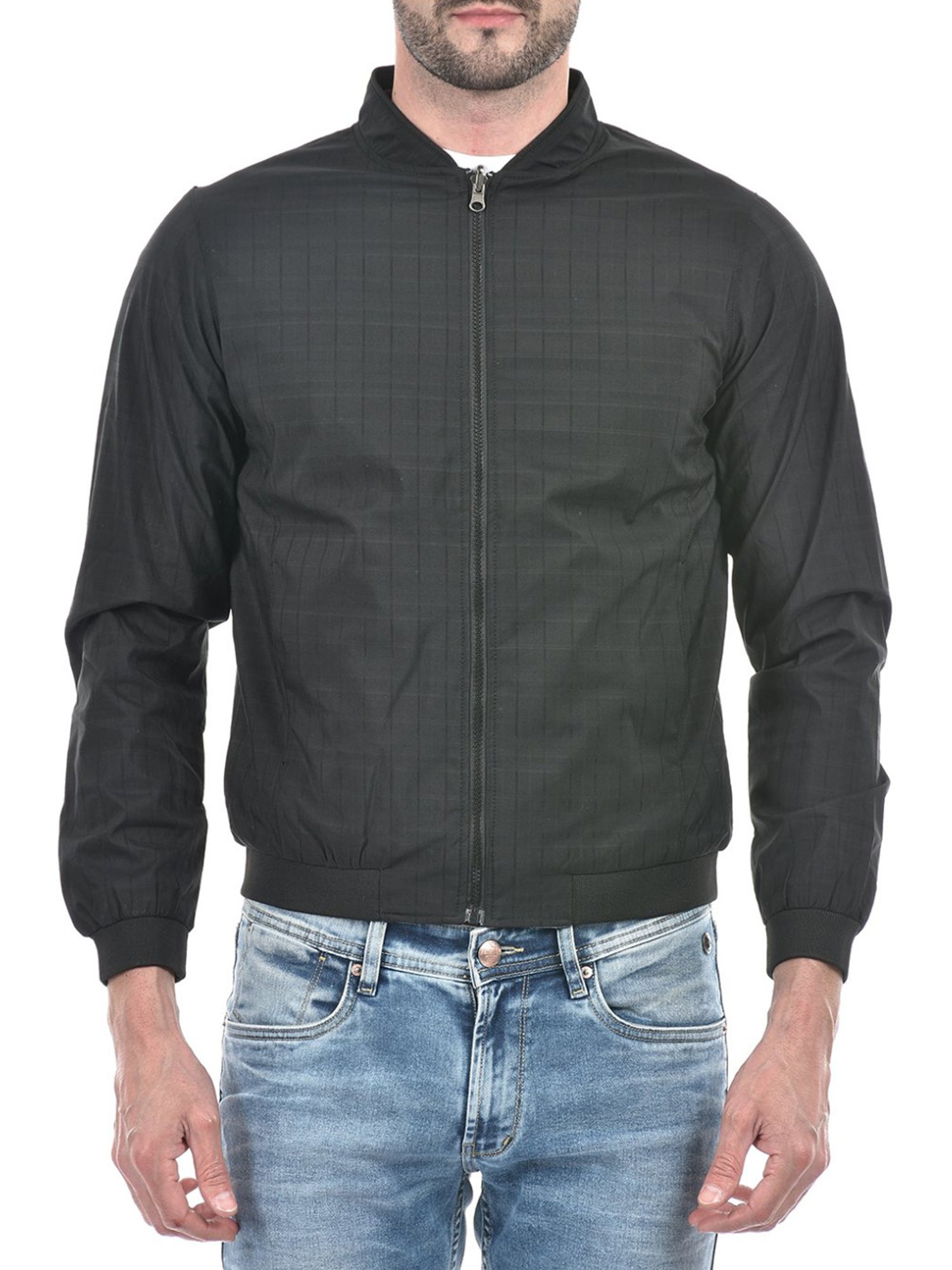 Lawman Multicolored Cotton Regular Fit Checks Reversible Jackets