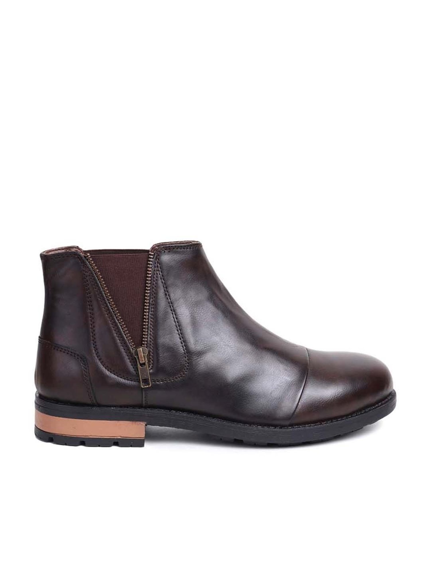 Apsis Men's Brown Chelsea Boots