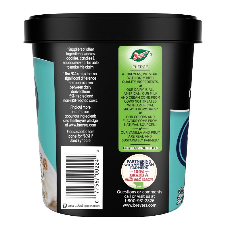 Breyers Cinnabon Frozen Dairy Ice Cream Dessert - 48oz