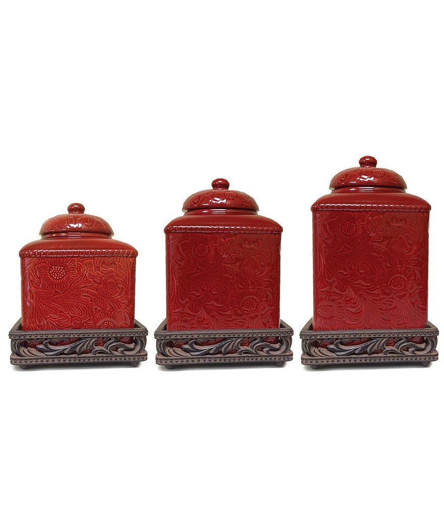 HiEnd Accents Savannah Canister Set