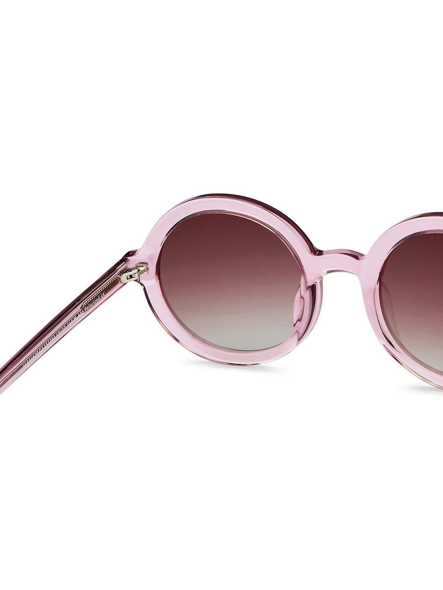 John Jacobs JJ S14670 Brown Polarized Round Sunglasses