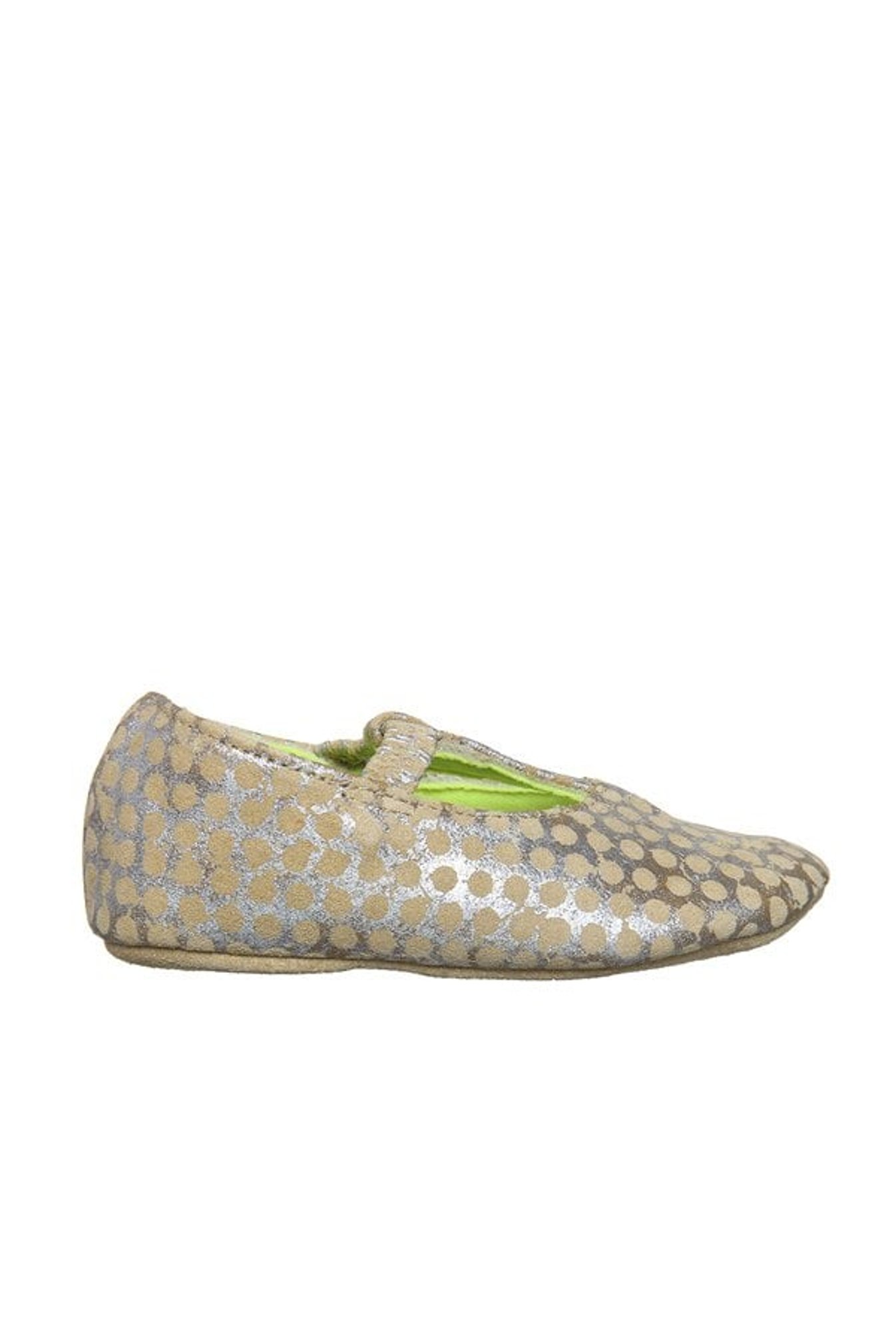 Beanz Kids Pramy Silver & Beige Shoes