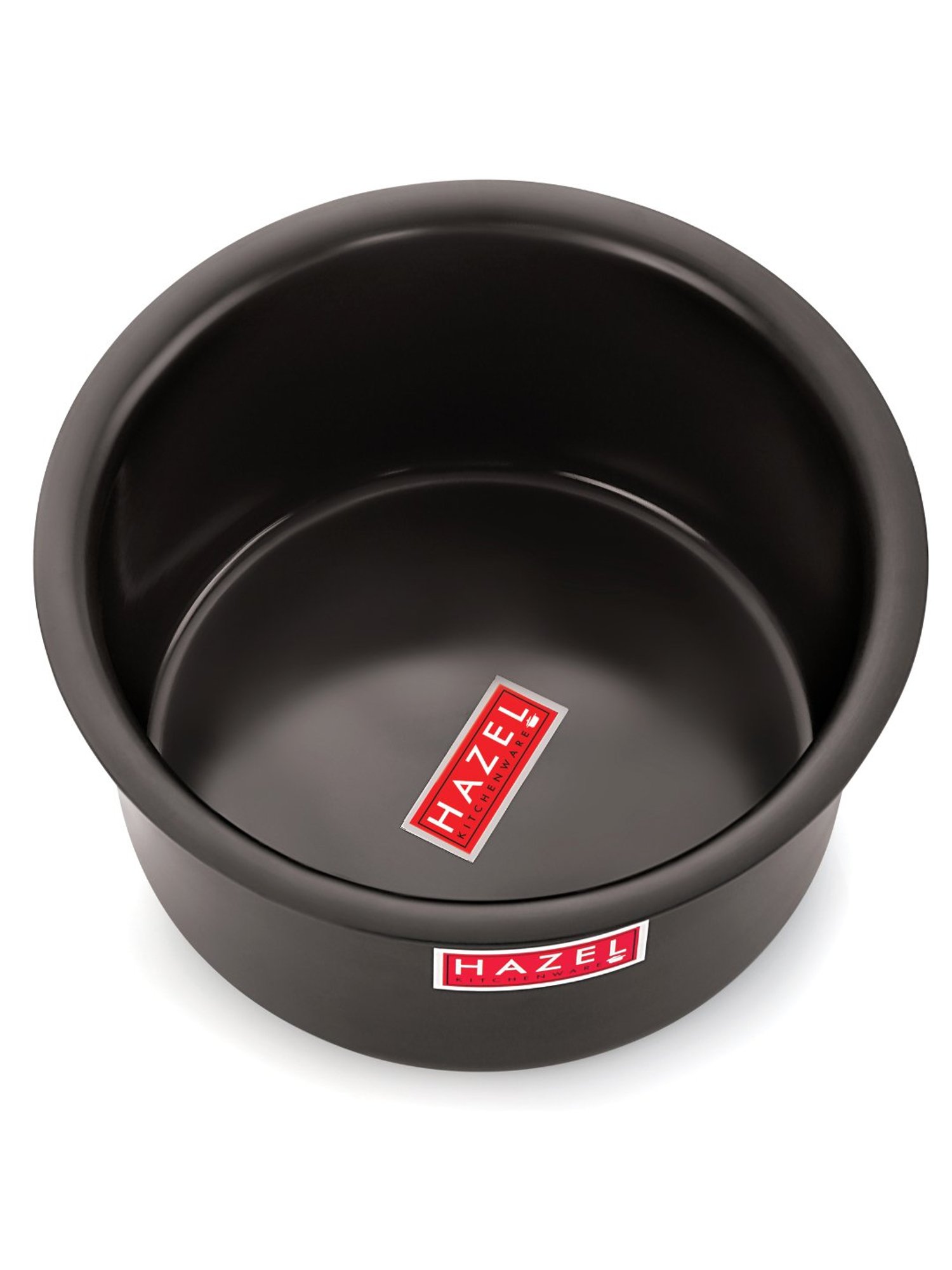 HAZEL Black Aluminium 21.8 cm Non-Toxic Boiling Tope (4.3 L)