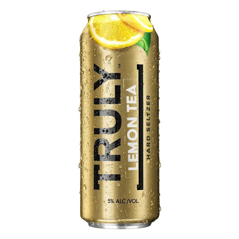 Truly Lemon Tea Hard Seltzer - 24 fl oz Cans