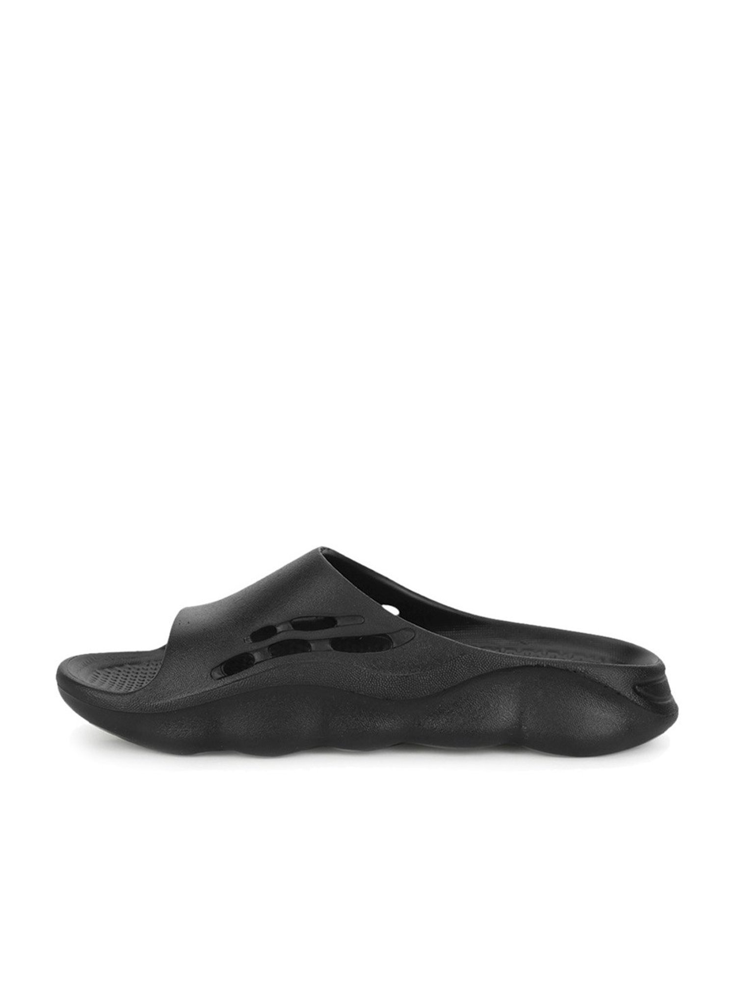 Yoho Men's Dolphy Classic Black Slides