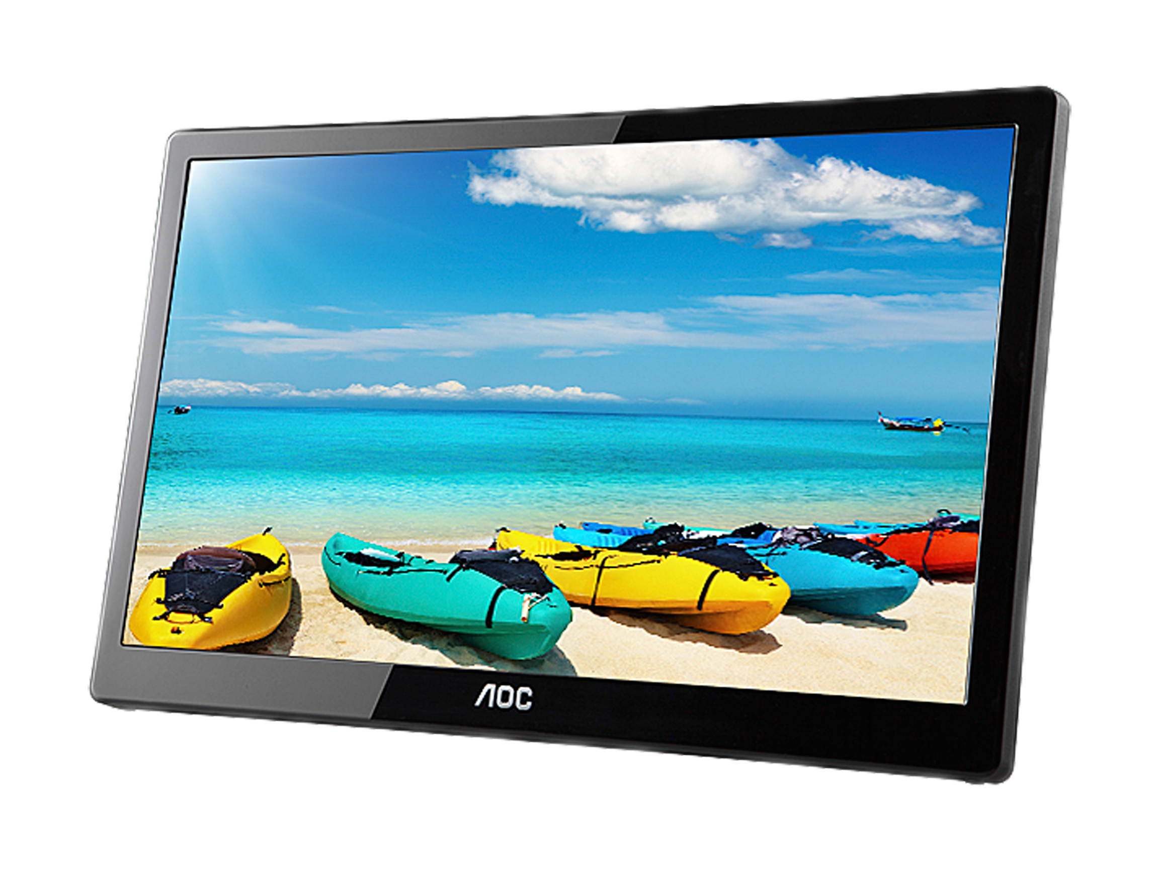 AOC I1659FWUX 16" (Actual size 15.6") Full HD 1920 x 1080 60Hz USB 3.0 USB-Powered Backlit LED IPS Portable Monitor