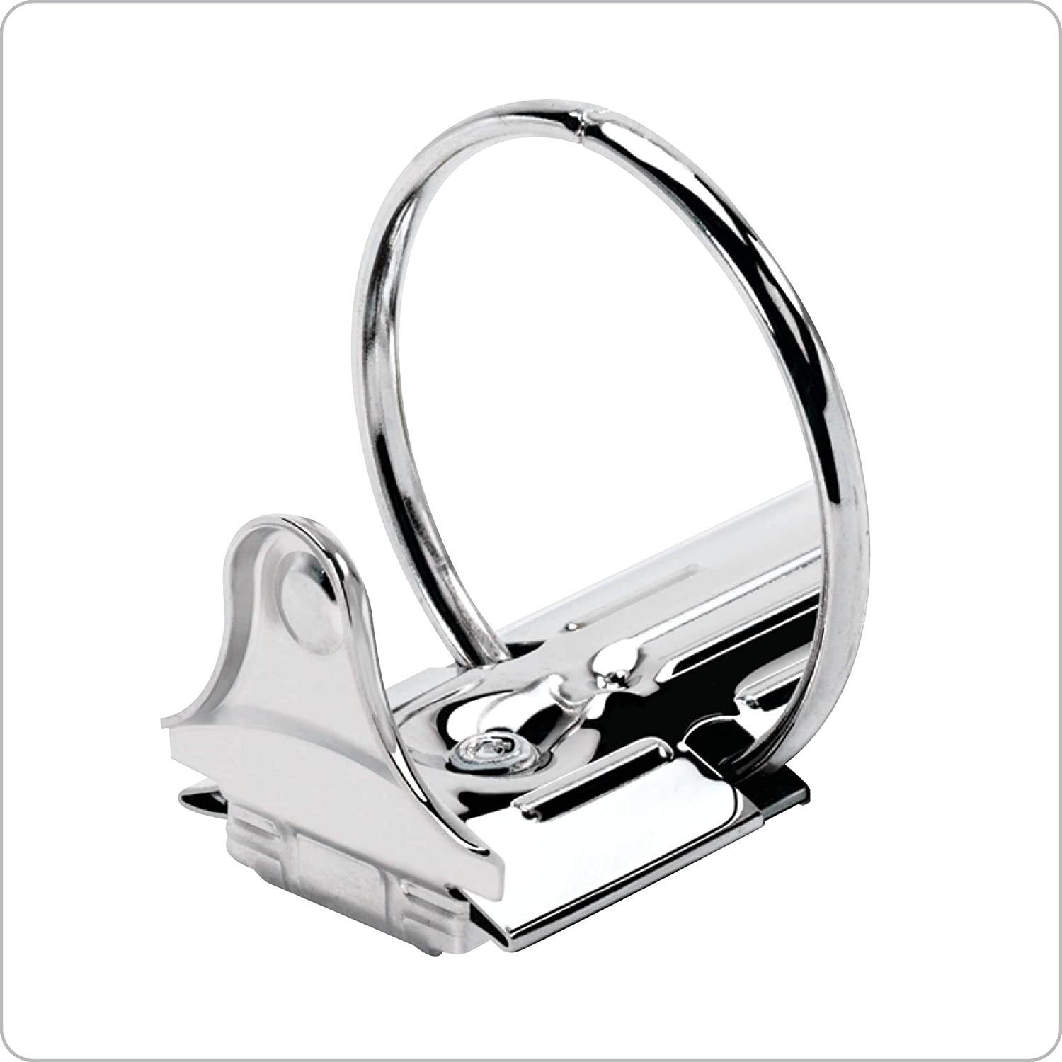 Cardinal 3 Ring Binder, 1 Inch, Round Ring, Black, 4 Pack, Holds 225 Sheets (79512)