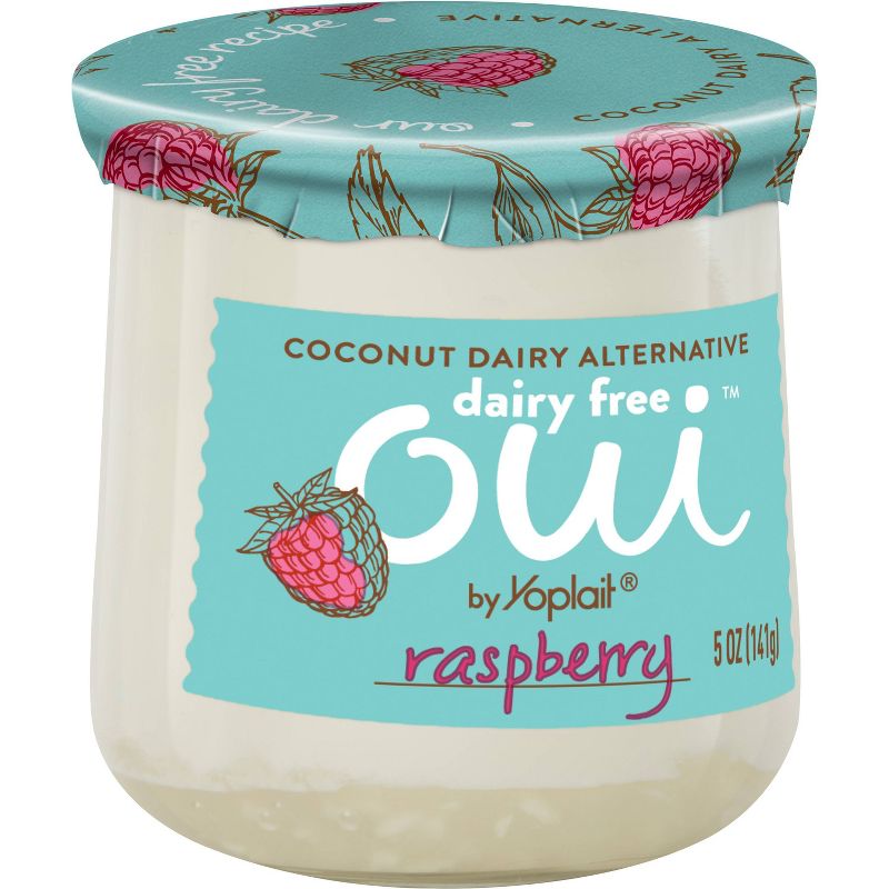 Oui by Yoplait Dairy-Free Raspberry - 5oz