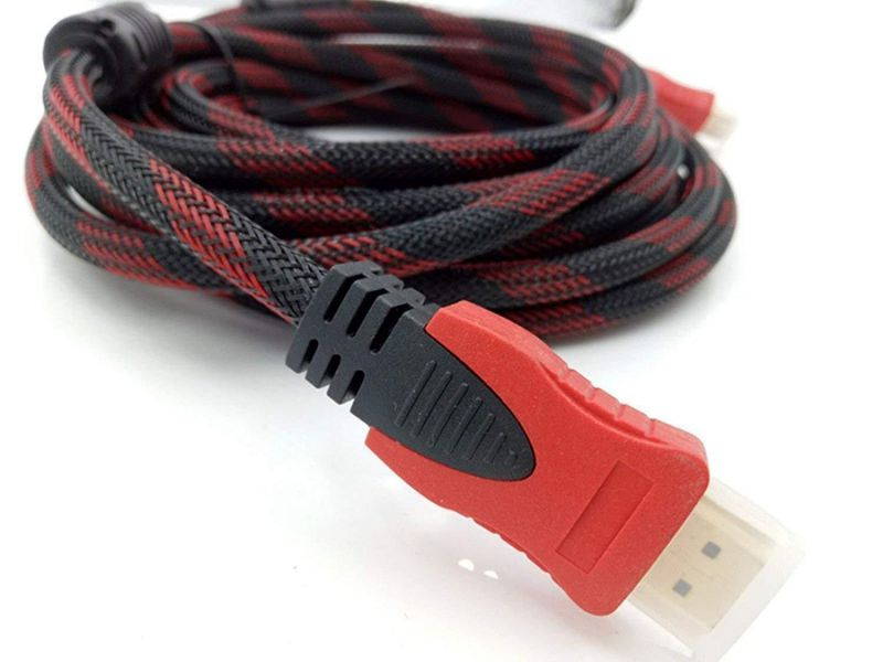 25ft HDMI Cable for HD TV LCD 3D DVD PS4 Xbox 1080p V 1.4 High Speed Cord Red US