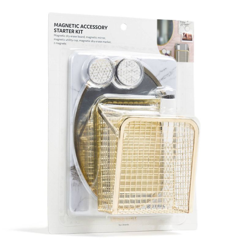 U Brands Locker Accessory Kit - Gold