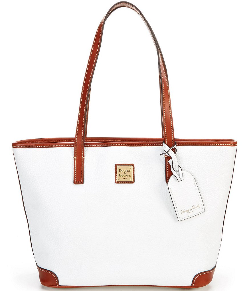 Dooney & Bourke Pebble Collection Charleston East West Leather Tote Bag