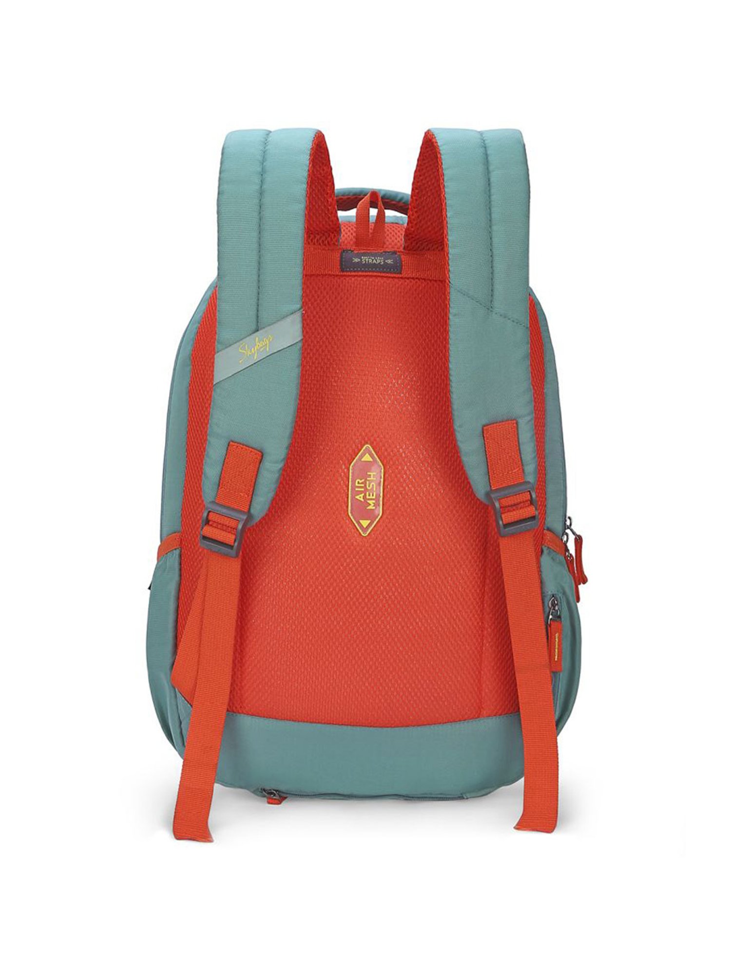 Skybags Grad 02 Green Polyester Printed Laptop Backpack - 30 Ltrs