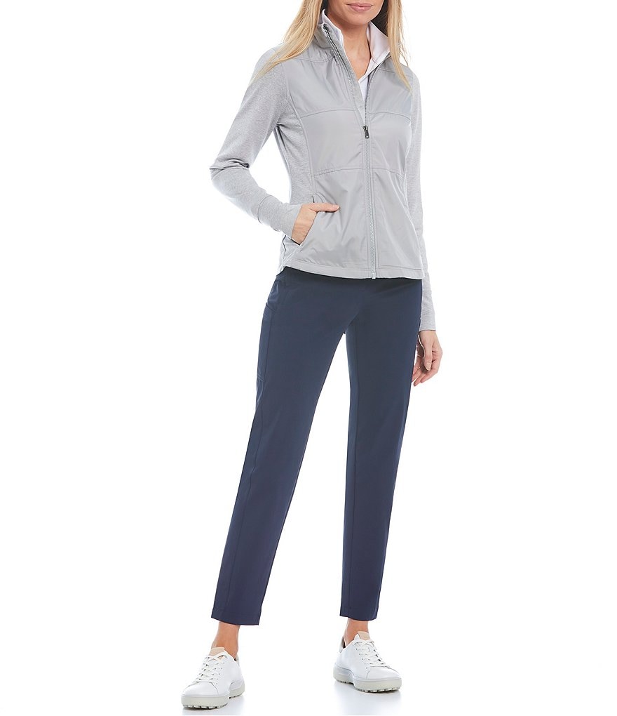 Cutter & Buck Long Sleeve Stealth Hybrid Quilted Full Zip Windbreaker Jacket