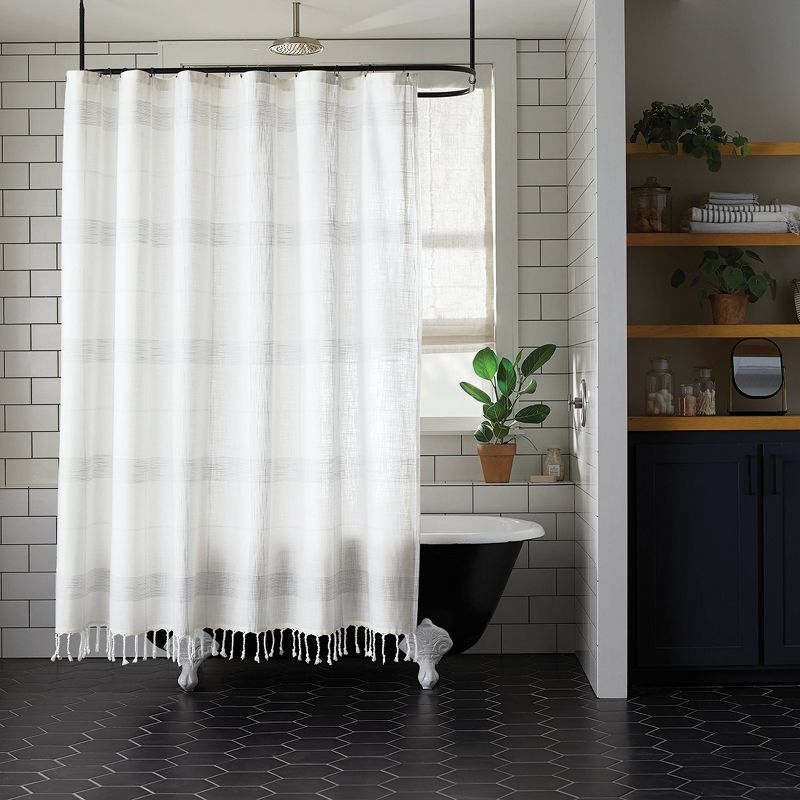 Tree EVA Shower Curtain Mocha - Splash Home