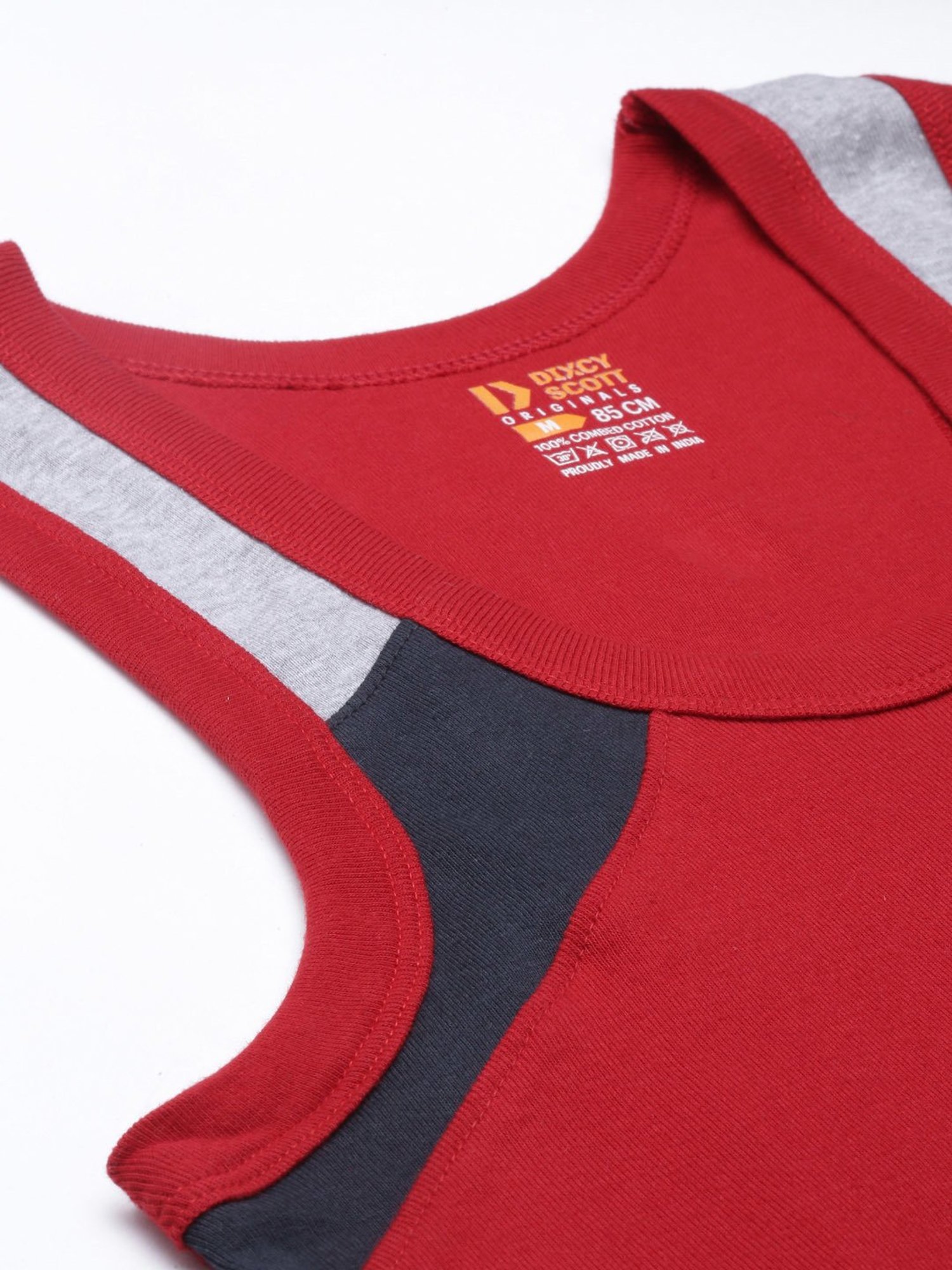 Dixcy Scott Originals Assorted Cotton Vest - Pack of 3