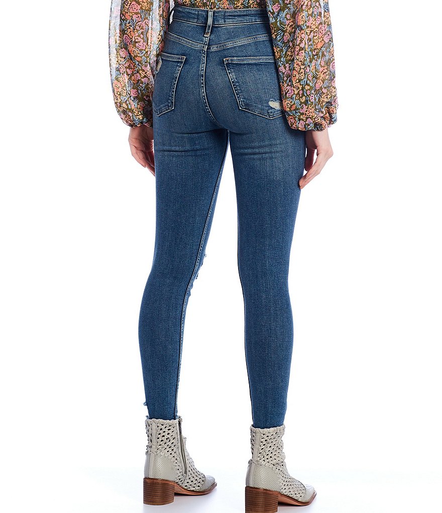 Free People Sabrina Super Skinny Jeans