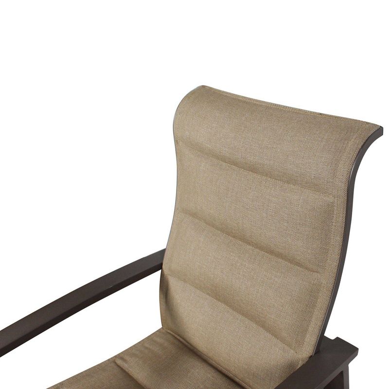 Santorini 7pc 87"/110" Extension Dining Set - Brown - Courtyard Casual