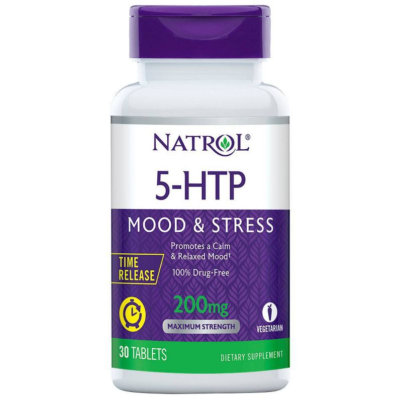 Natrol 5-HTP Mood & Stress 200mg Tablets - 30ct