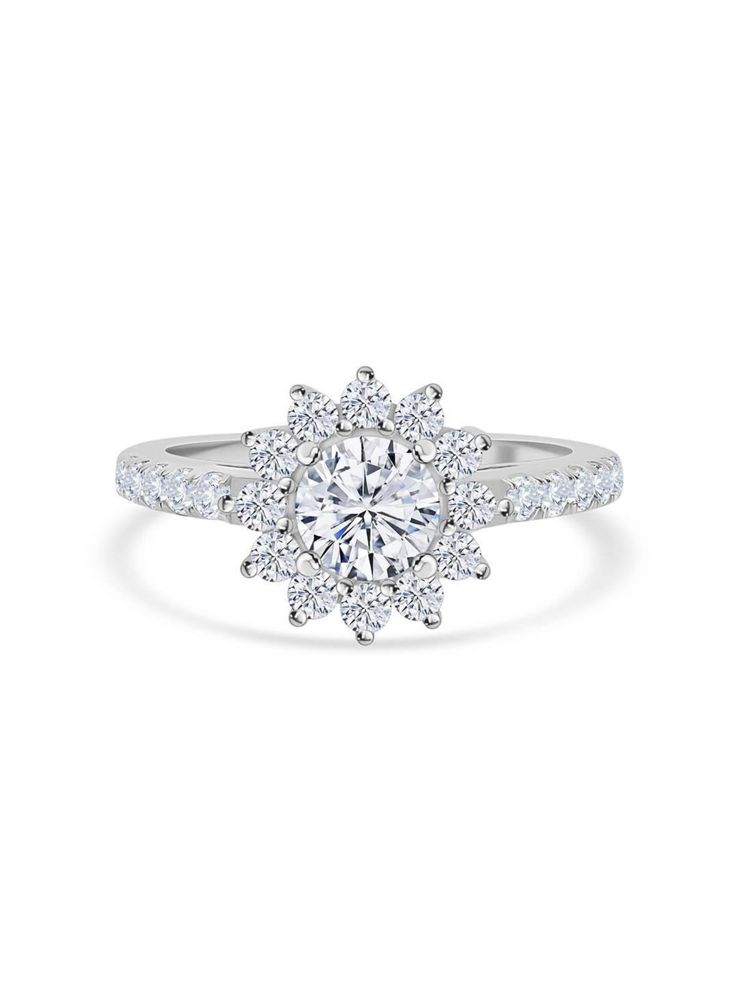 GIVA 925 Silver Pearly Bloom Ring for Women & Girls