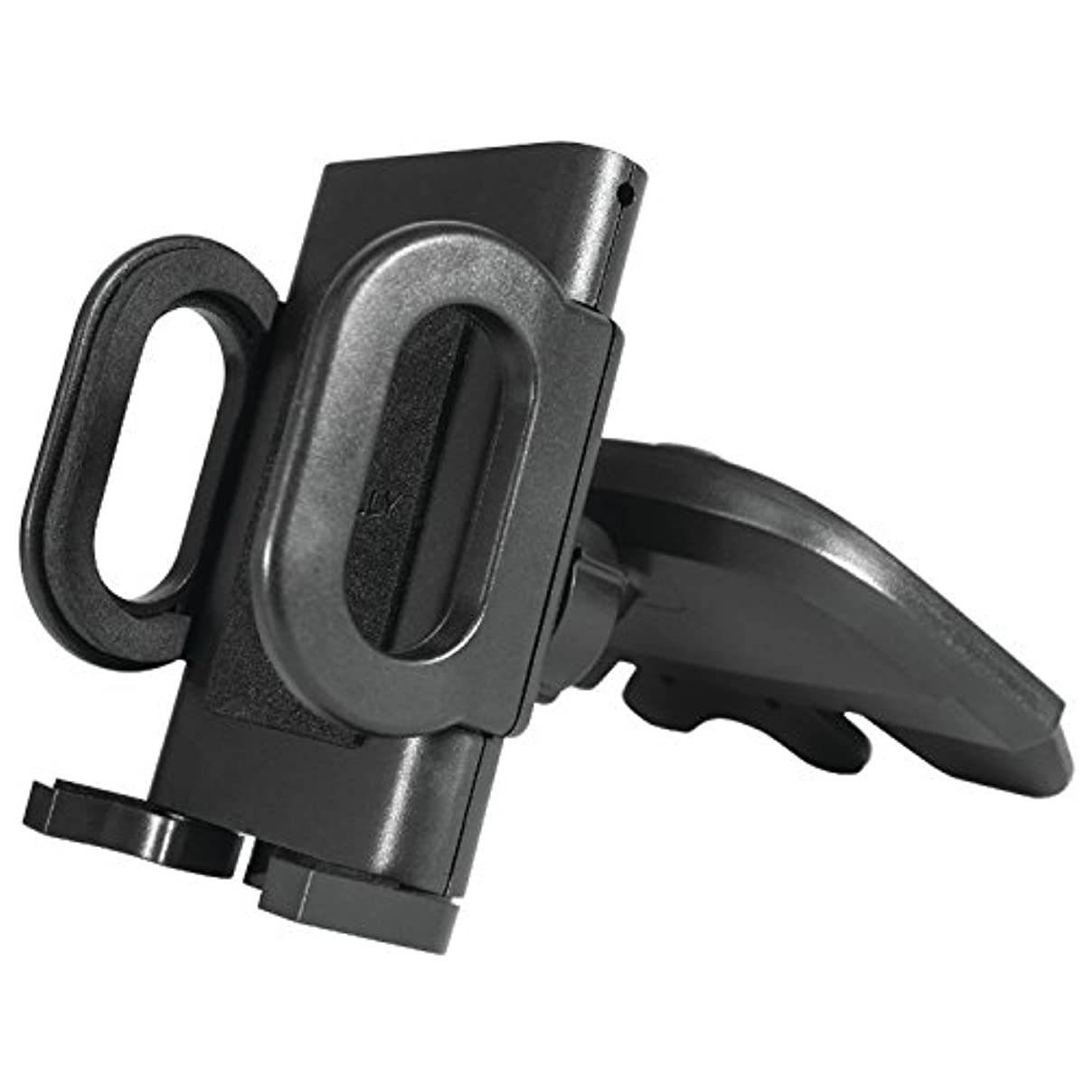 Macally Car Cd Slot Phone Holder Mount for iPhone Xs XS MAX XR X 8 Plus 7 7+ 6s Plus 6s 6 SE Samsung Galaxy S9 S9+ S8 Edge Note 5, Motorla Moto, Pixel, Xperia Cell Phones, GPS, etc. (MCDHOLDER)