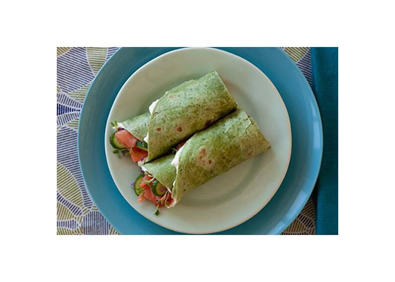 Mission Large Garden Spinach & Herb Wrap Tortillas - 15oz/6ct