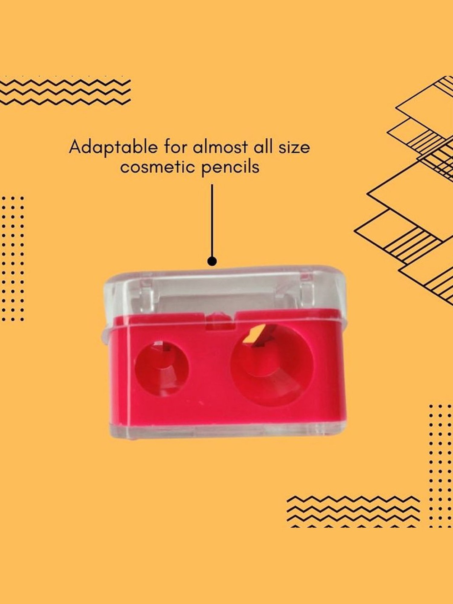 Bronson Professional Kajal Pencil Dual Sharpener