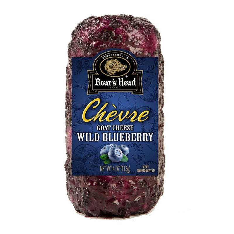 Boar's Head Blueberry Chevre Goat Cheese - 4oz