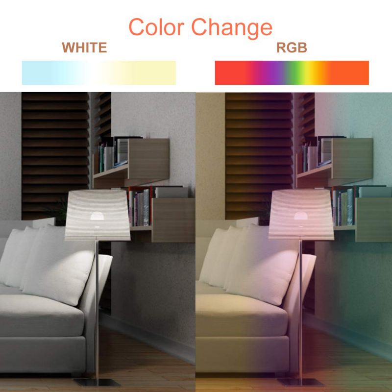 Avatar Controls Smart LED Light Bulb, Alexa Light Bulbs WiFi Dimmable Work with Google Home/Amazon Alexa RGBW Color Changing Lights, No Hub Required 9W E26 B22