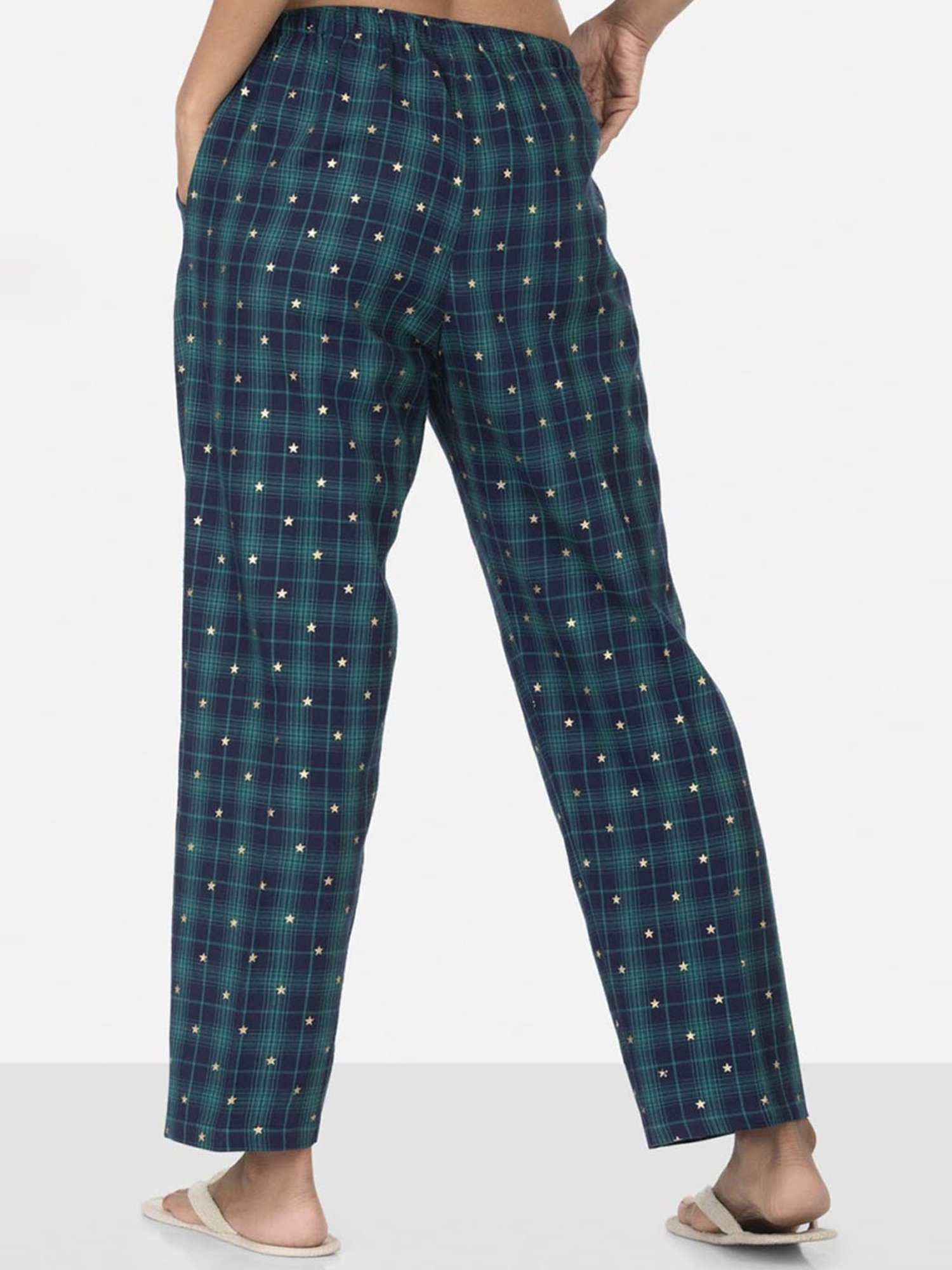 The Calm Collective Navy Tessa Slim Fit Pajama