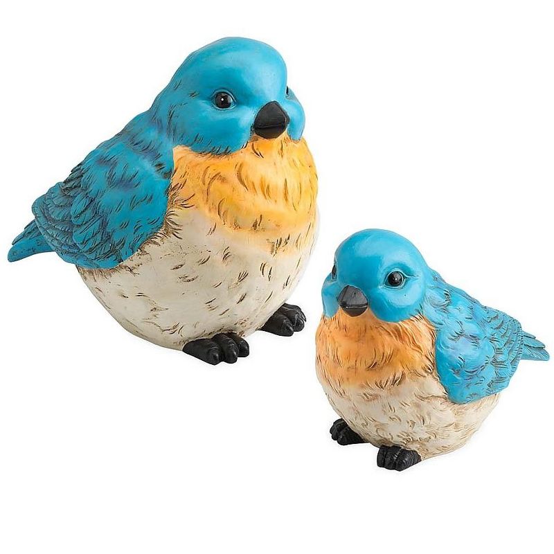 14.5" Polyresin Great Horned Owl on Stump Black - Hi-Line Gift