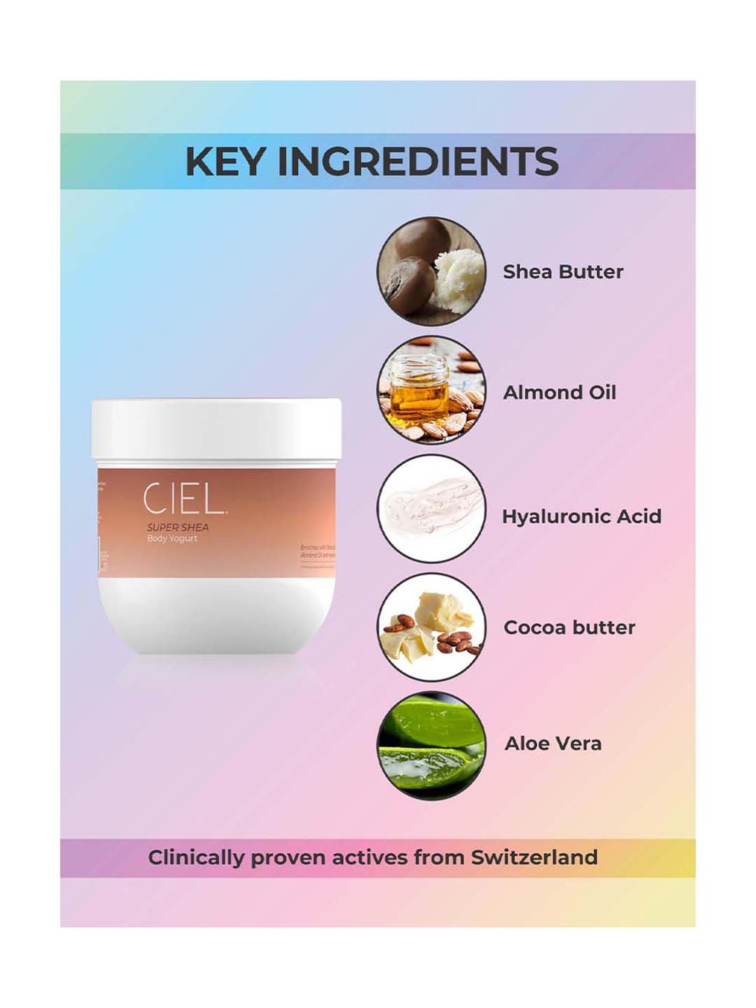 CIEL Body Yogurt (Super Shea) - 200 ml