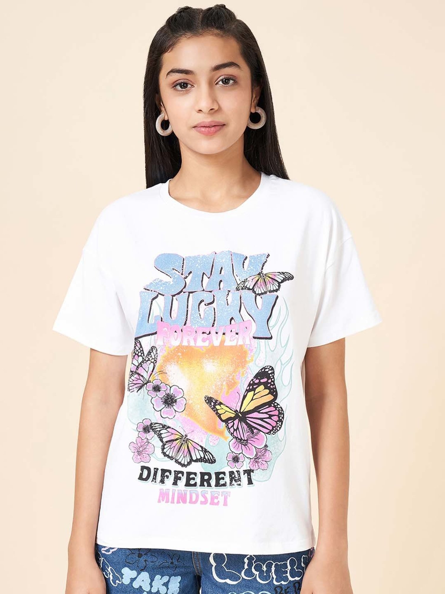 Coolsters by Pantaloons Kids White Printed T-Shirt