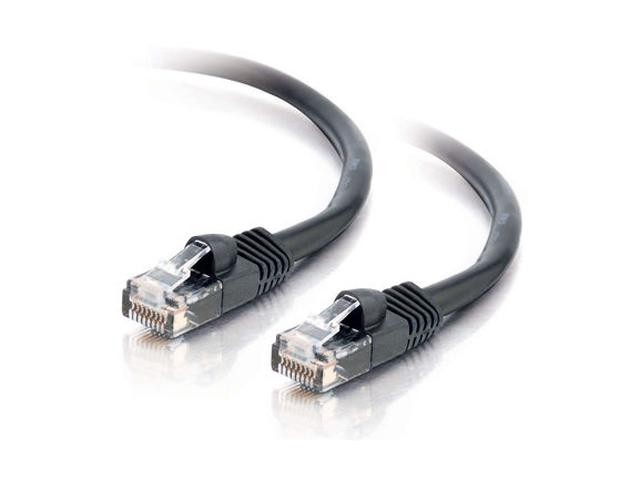 Cat 6 Ethernet Cable 50 ft Black Long Internet Network Cable High Speed Flat LAN Cable RJ45 Cord for Gaming Switch Modem Router Coupler