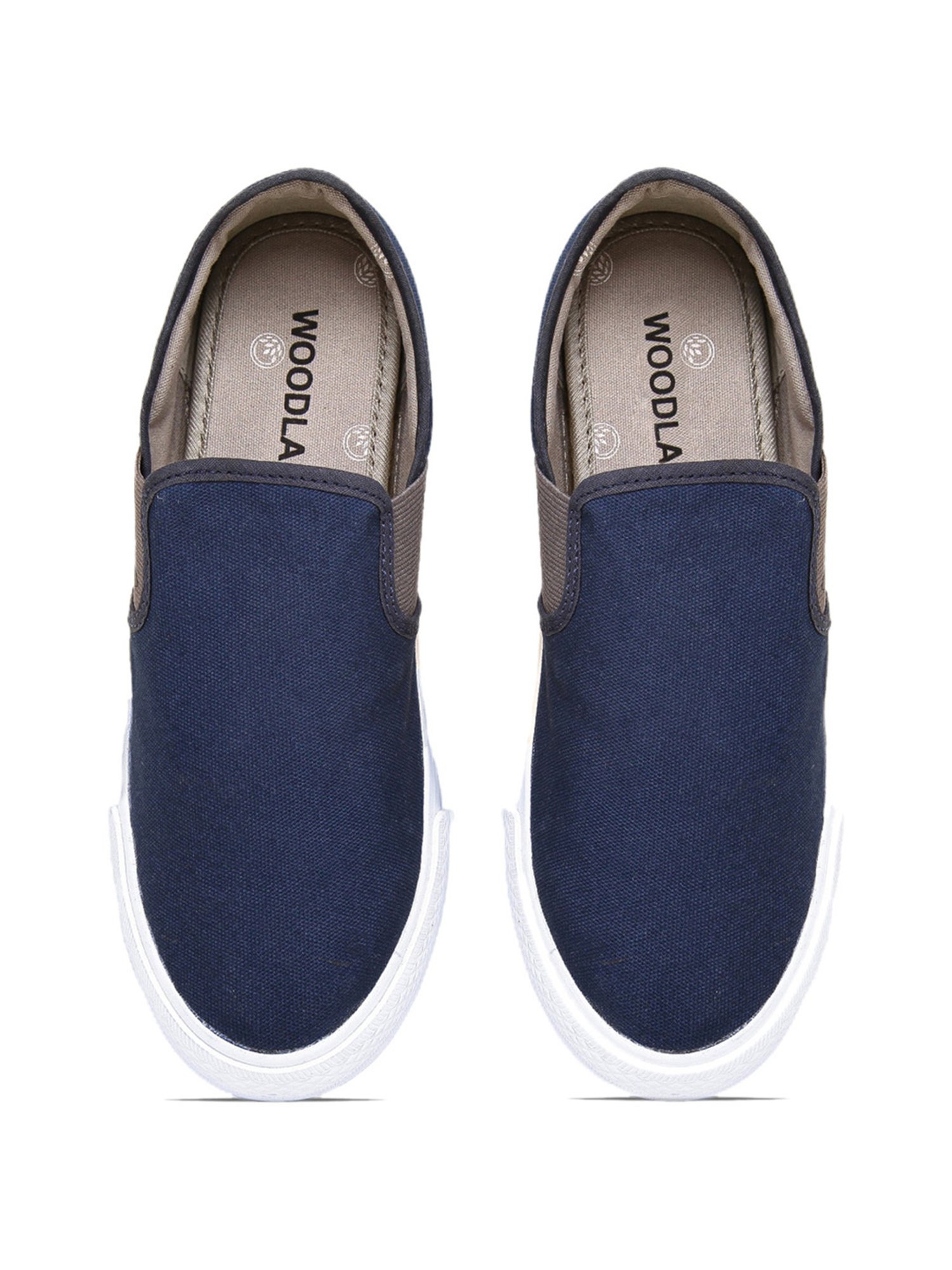 Woodland Men's Navy Plimsolls