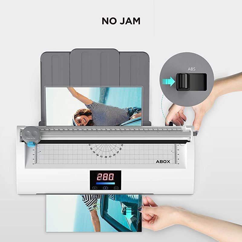 Laminator Machine Pixseal ? A4 Thermal Laminating Machine with Feeding Tray Trimmer Corner Rounder 20 Laminating Pouches