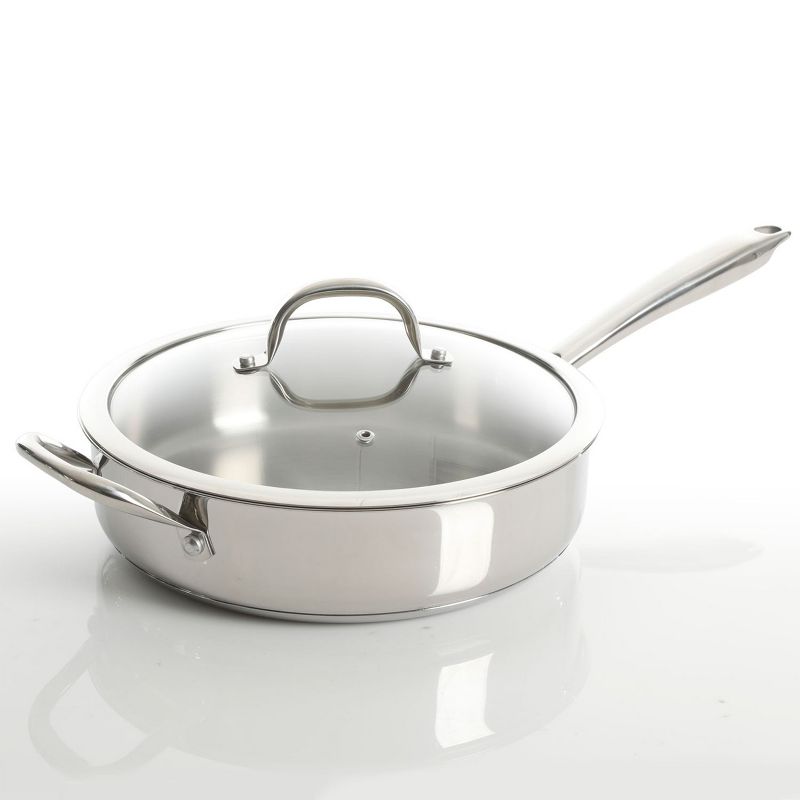 Kenmore Elite Devon 10 Piece Heavy Gauge Stainless Steel Cookware Set