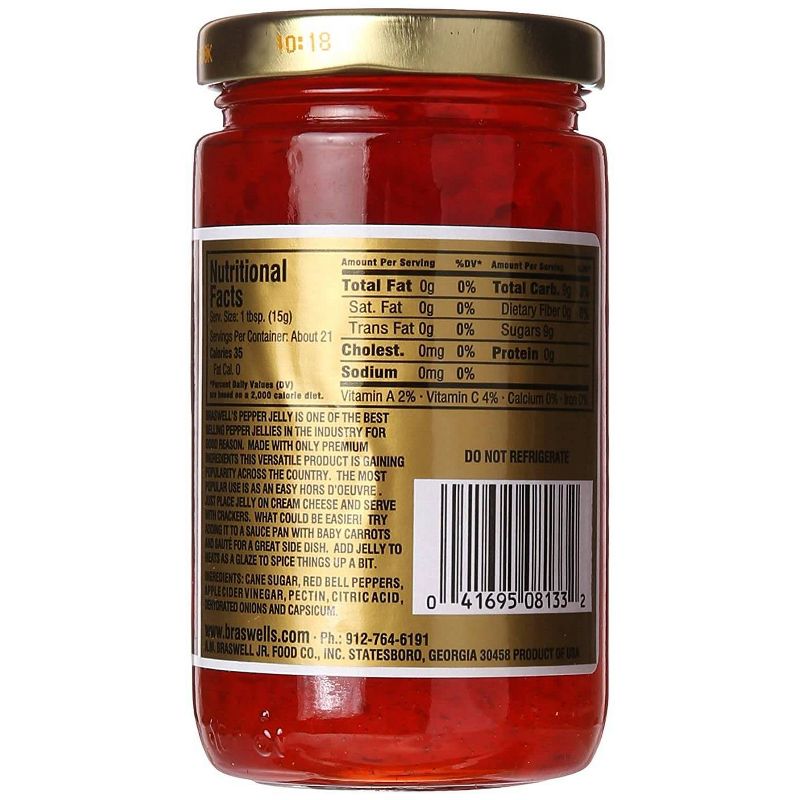 Braswell's All Natural Red Pepper Jelly - 10.5oz