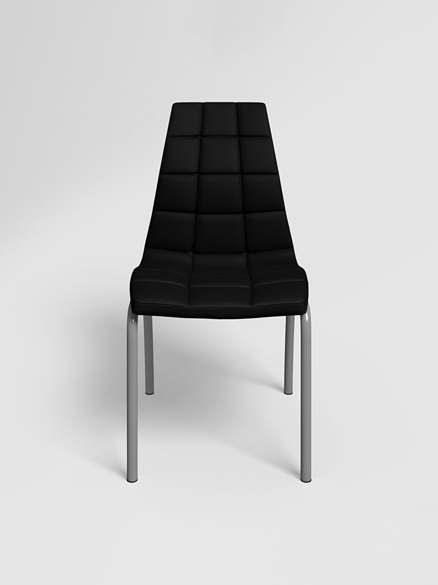 Durian Elanor Modern Brown & Beige Premium Leatherette Dining Chair