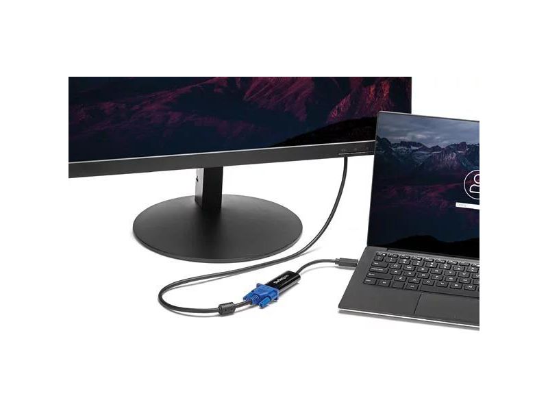StarTech.com Slim USB 3.0 to VGA External Video Card Multi Monitor Adapter - 1920x1200 / 1080p